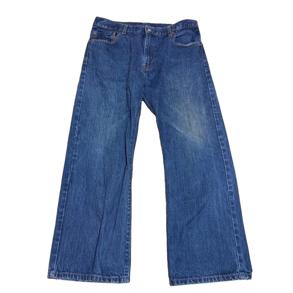 Levis 517 Jeans 36x29 Mens Bootcut Denim Pants Medium Wash Blue